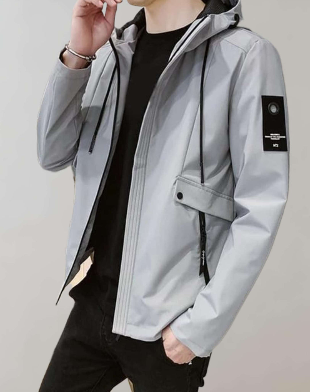Drune | Lässige Kapuzenjacke