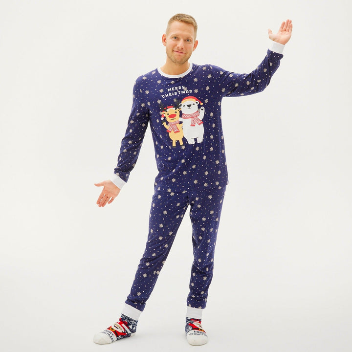 Drune | Beste Freunde Weihnachten Weihnachts-Pyjama - Herren