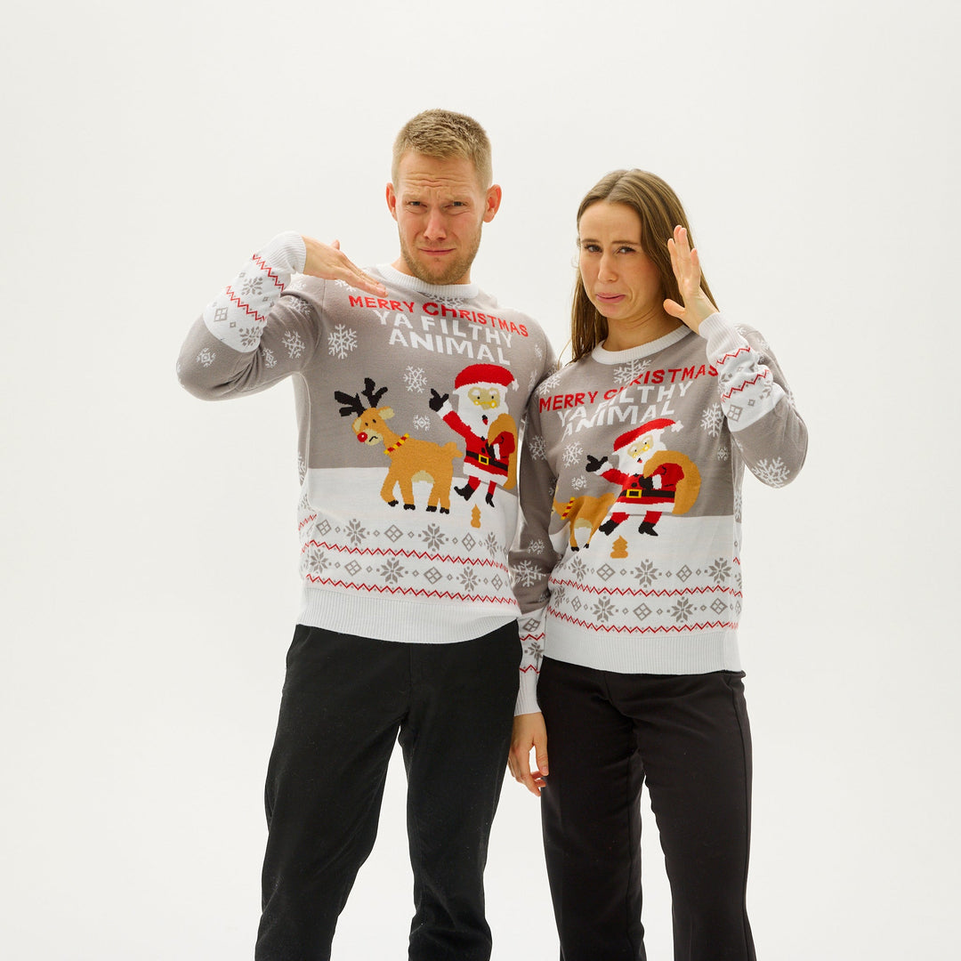 Drune | Ya Filthy Animal Weihnachts-Pullover - Damen