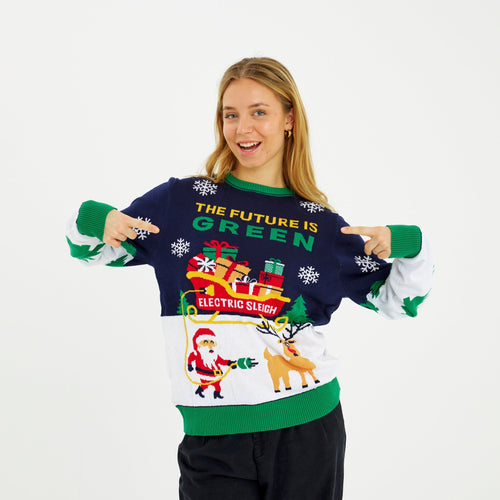 Drune | Der Elektrische Weihnachtspullover - Damen
