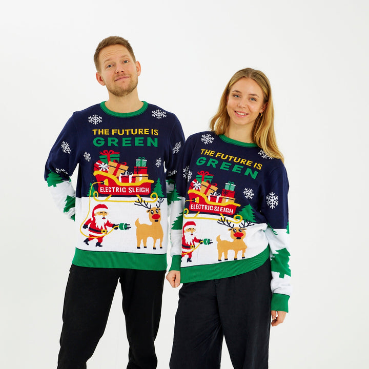 Drune | Der Elektrische Weihnachts-Pullover - Herren