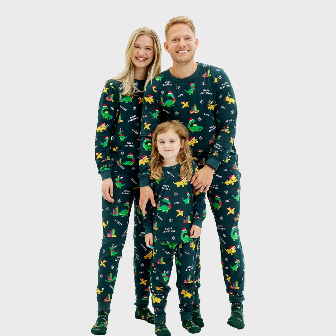 Drune | Dino Weihnachts-Pyjama - Herren