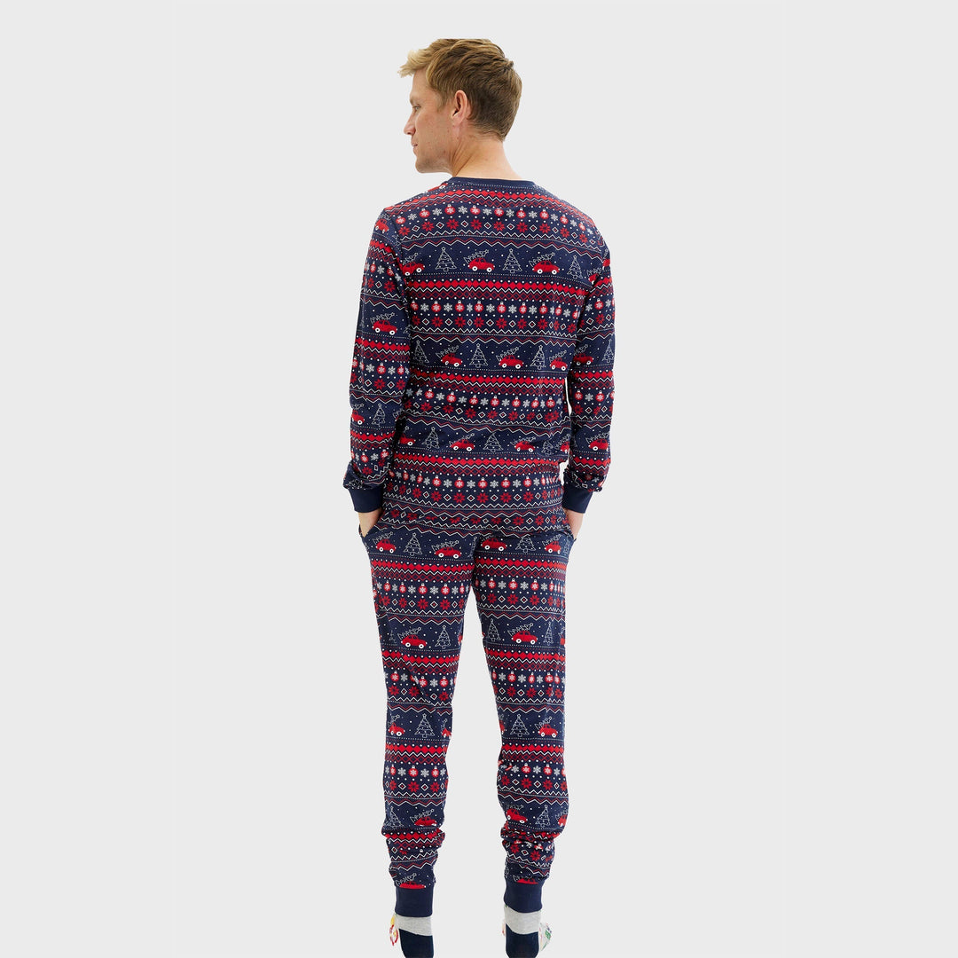 Drune | Fahren nach Hause für Weihnachten Pyjama - Herren