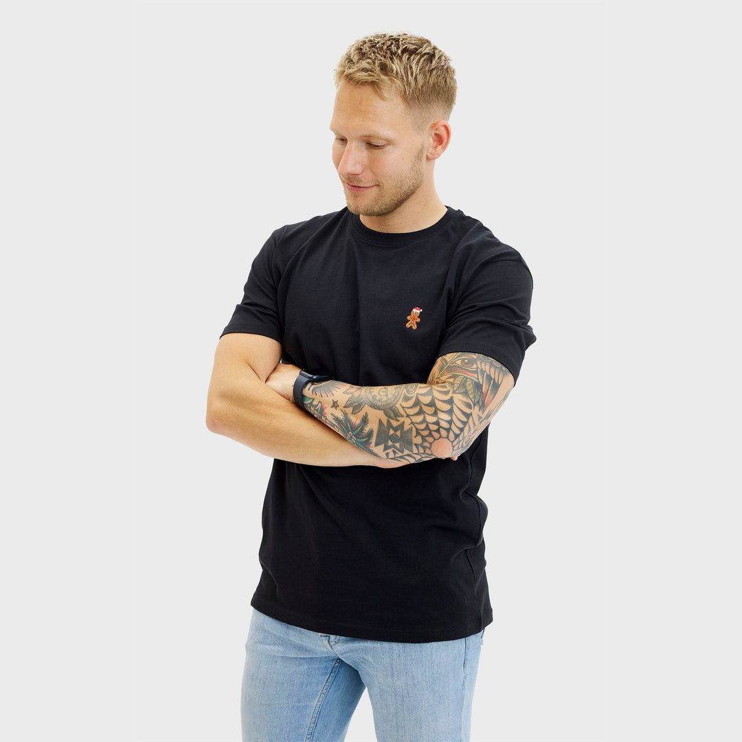 Drune | Das Weihnachtskeks-T-Shirt schwarz - Herren
