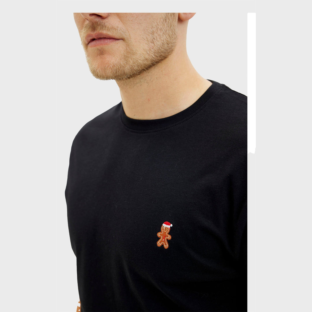 Drune | Das Weihnachtskeks-T-Shirt schwarz - Herren