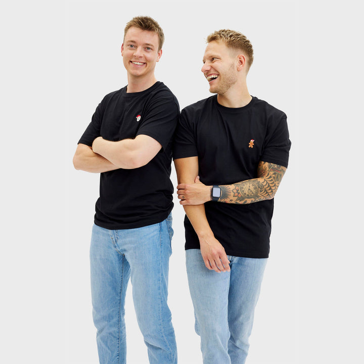 Drune | Das Weihnachtskeks-T-Shirt schwarz - Herren