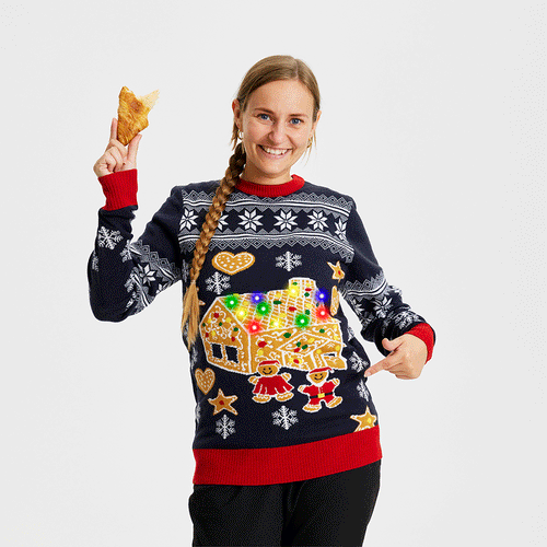 Drune | Der Gingerbread Weihnachts-Pullover - Damen