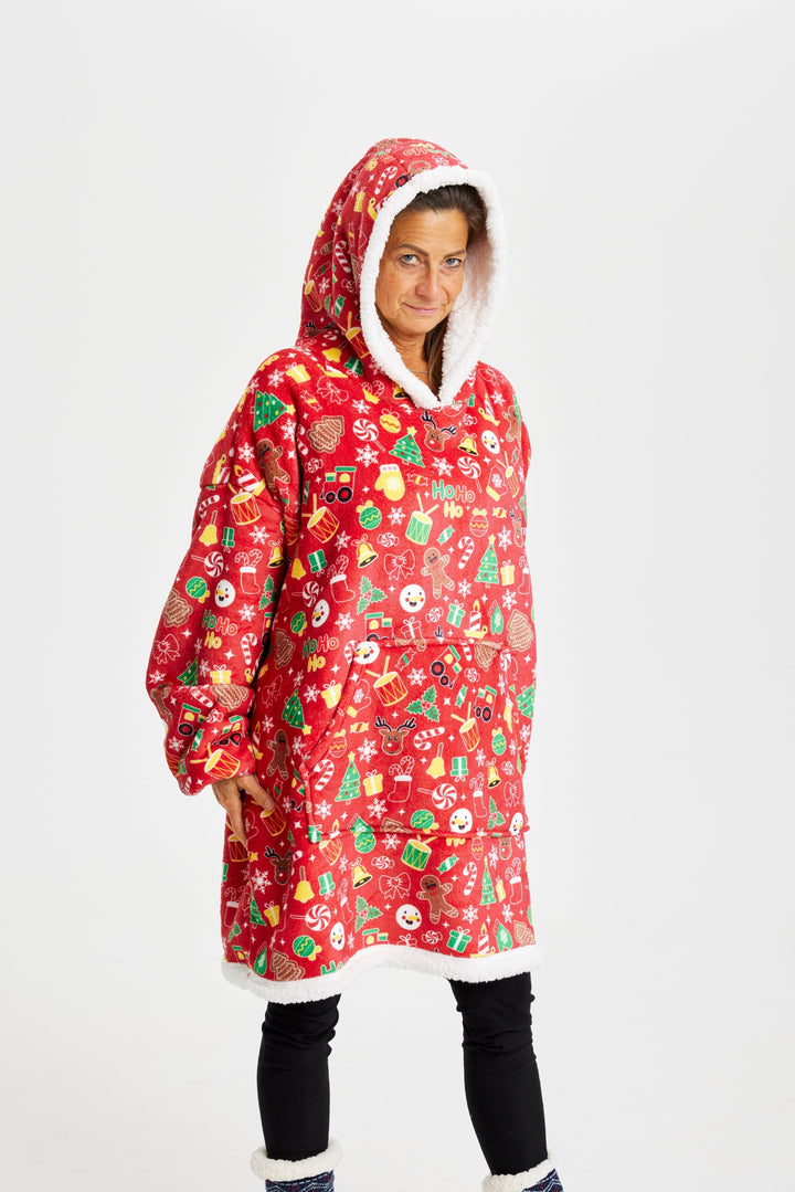 Drune | Verrückter Dreamhoodie Rot