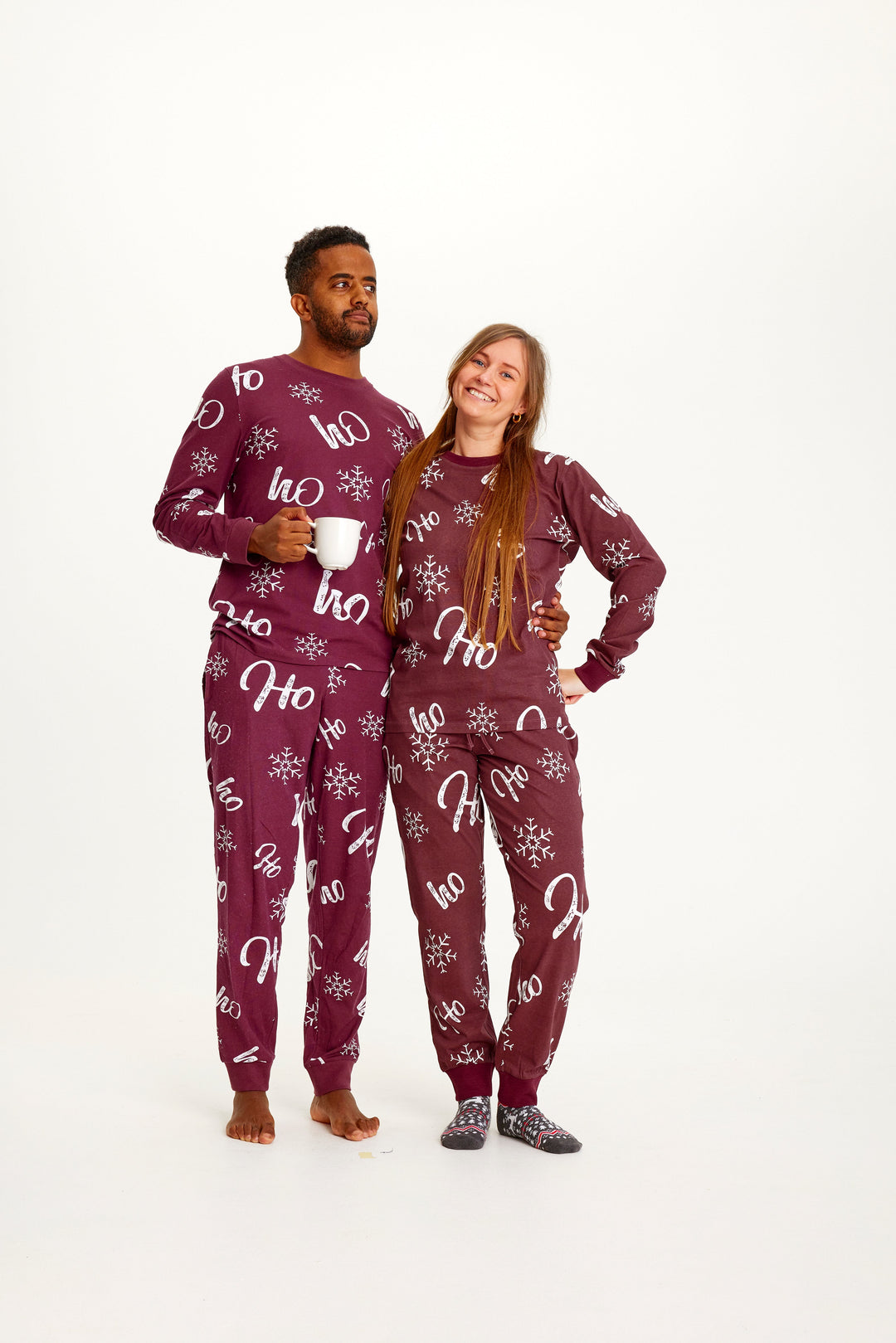 Drune | HO HO HO Weihnachts-Pyjama - Herren