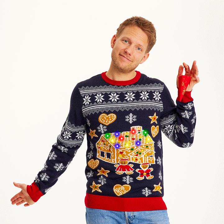 Drune | Der Gingerbread Weihnachtspullover - Herren