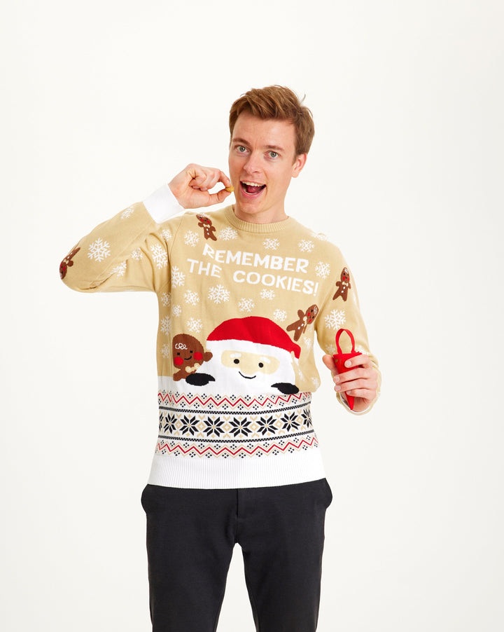 Drune | Der Cookie Weihnachts-Pullover - Herren