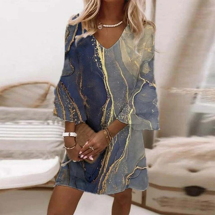 Drune | Kleid mit Zeitlosem Muster