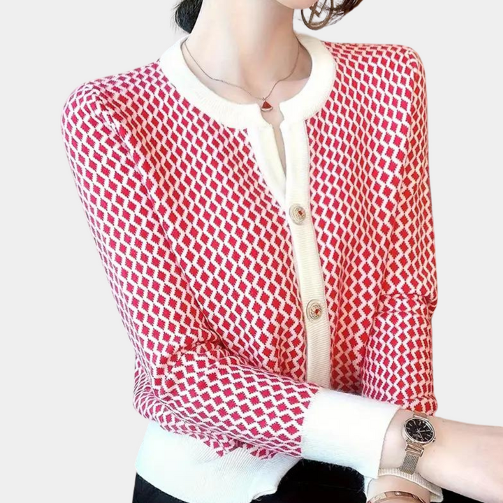 Drune | Elegante, Weiche Strickjacke für Frauen
