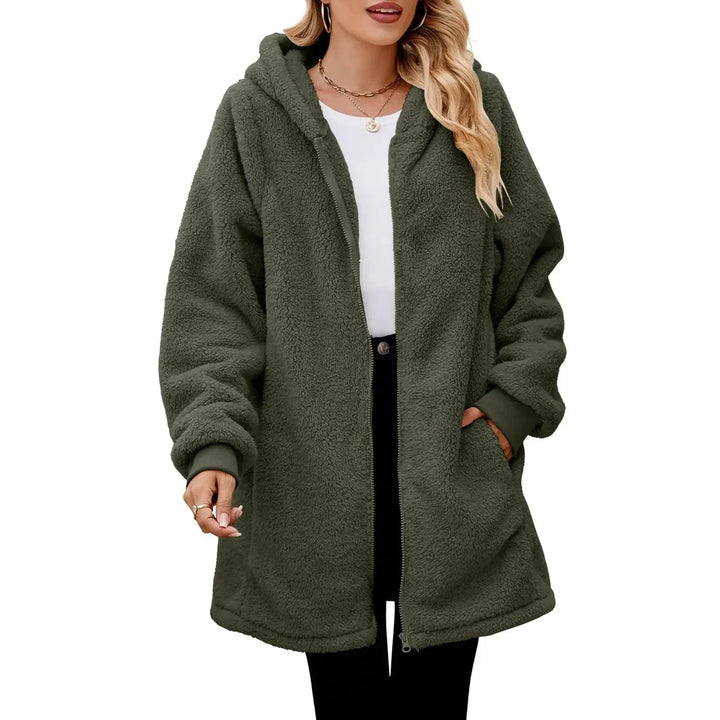 Drune | Warmen Plüschmantel für Damen