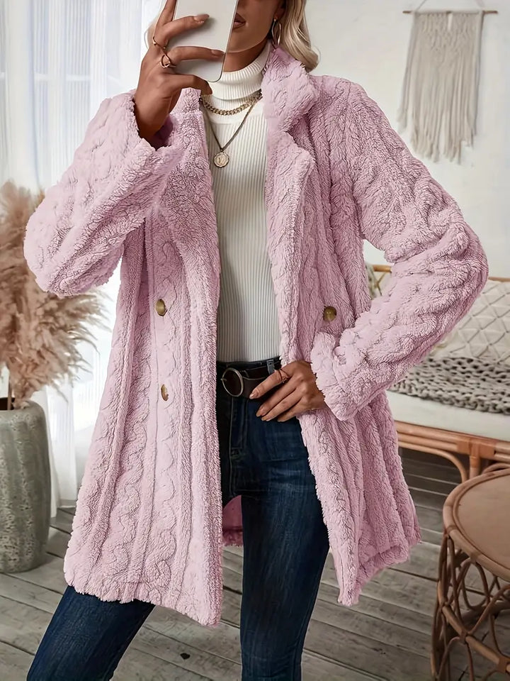 Drune | Teddy Jacke mit Langen Ärmeln