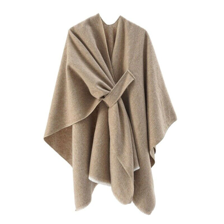 Drune | Kaschmir Poncho Retro & Stilvoll