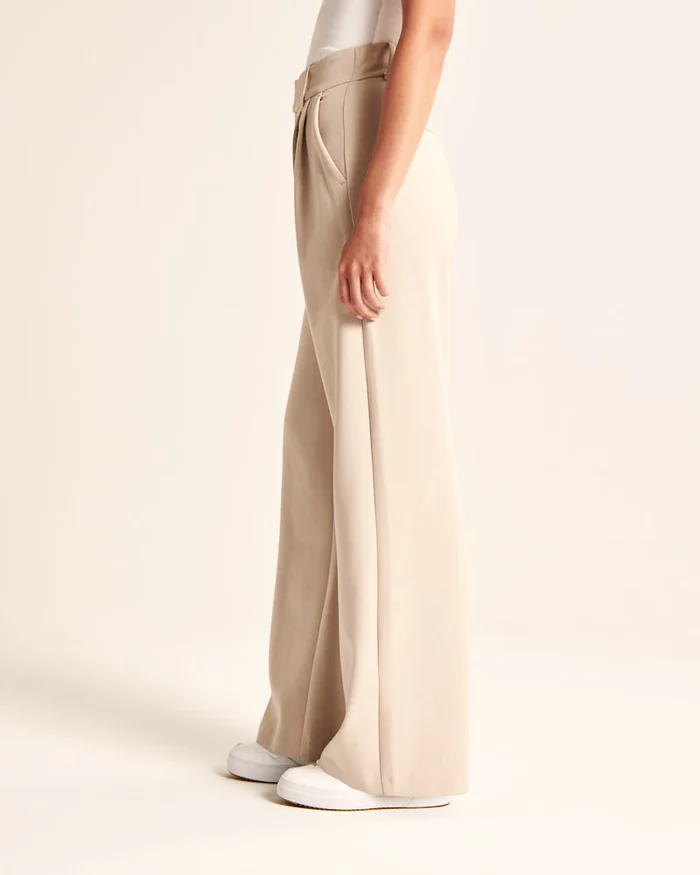 Drune | Elegante Weite Hosen mit Hoher Taille