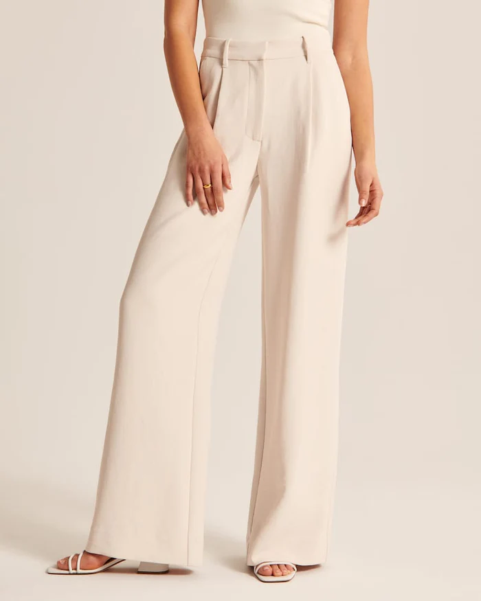 Drune | Elegante Weite Hosen mit Hoher Taille