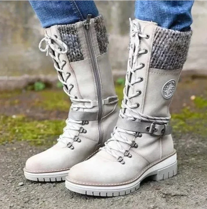 Drune | Modische Winterstiefel - Zum Schnüren