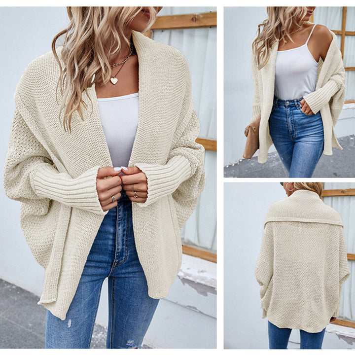 Drune | Strickpullover mit Fledermausärmeln für Damen