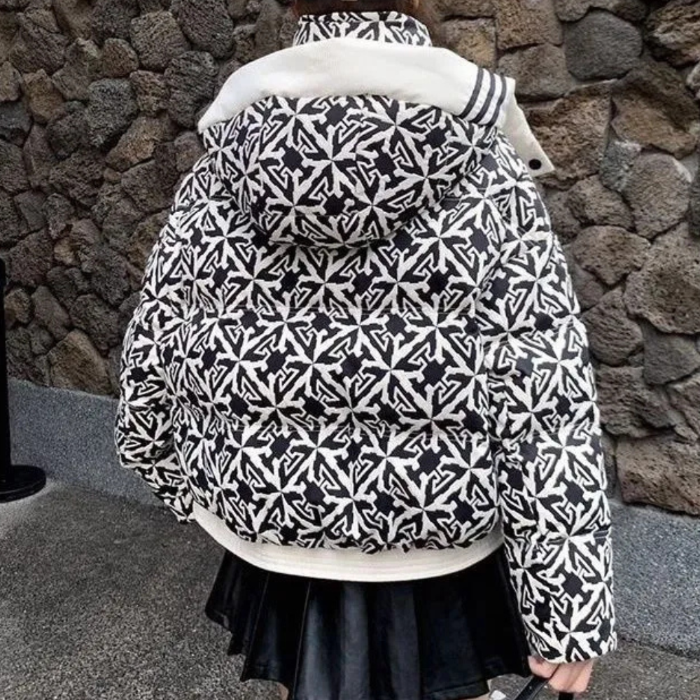 Drune | Winterbereite Moderne Pufferjacke für Frauen