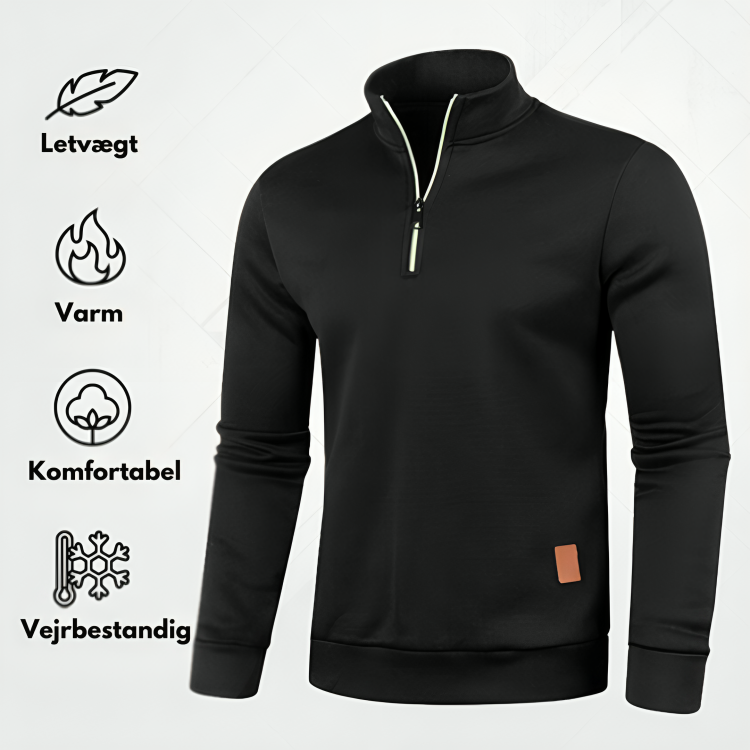 Drune | Pullover - Warmer Strickpullover mit Polokragen