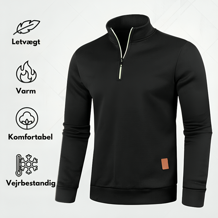 Drune | Pullover - Warmer Strickpullover mit Polokragen