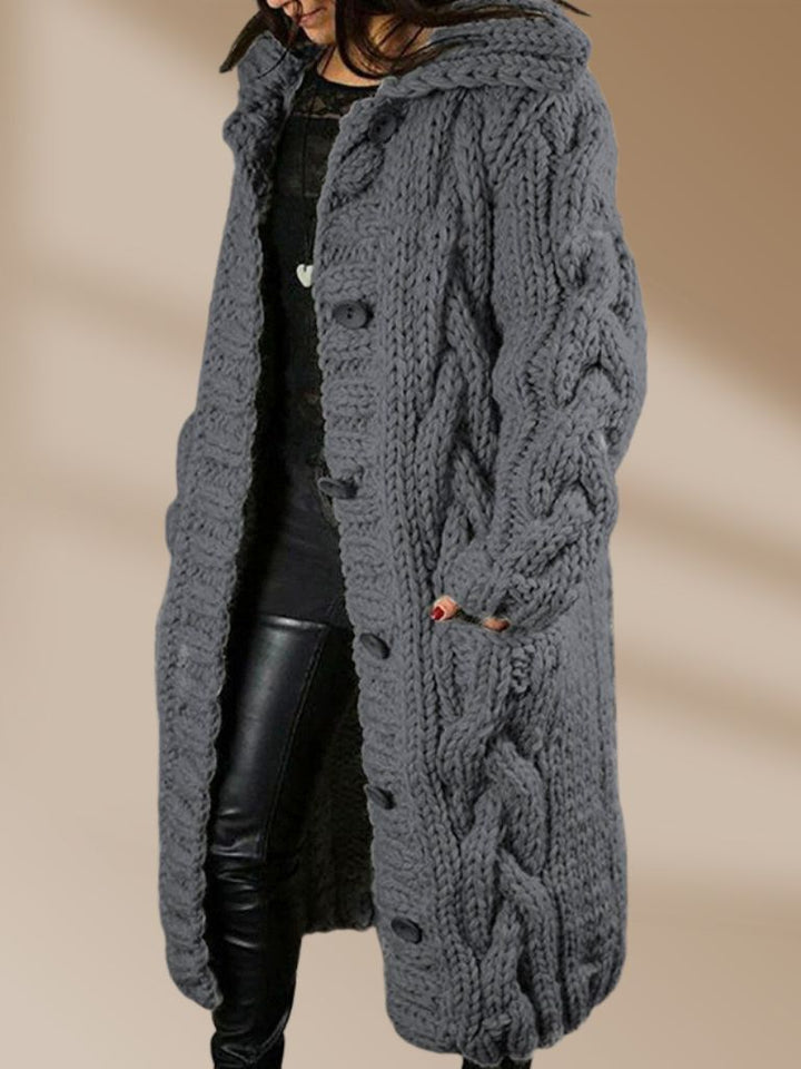 Drune - Lange Strickweste