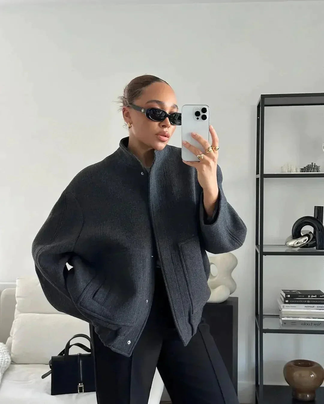 Drune | Minimalistische Damenjacke