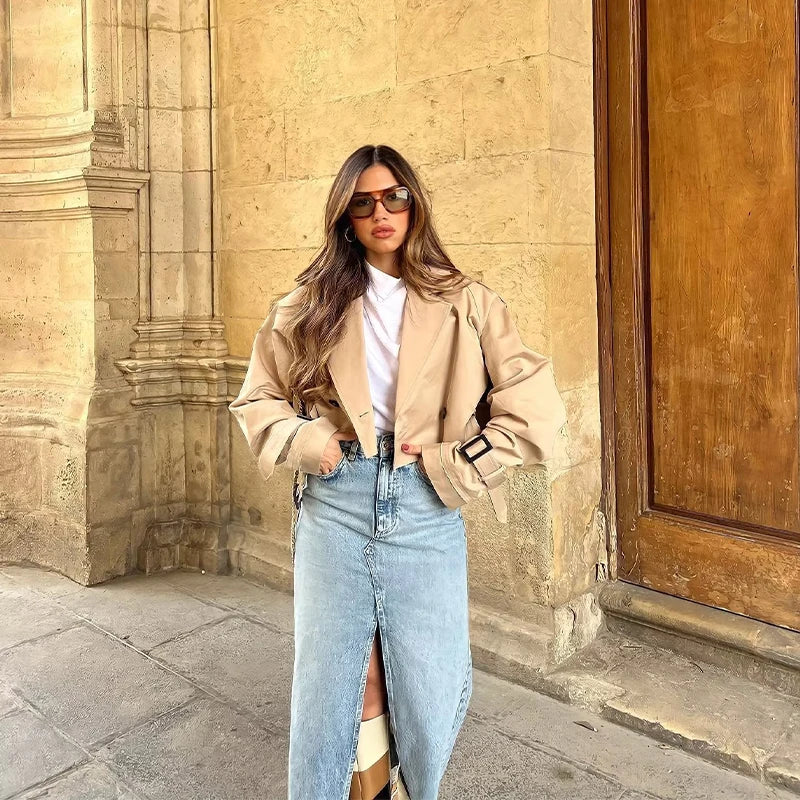 Drune | Moderner und eleganter Trenchcoat für Frauen