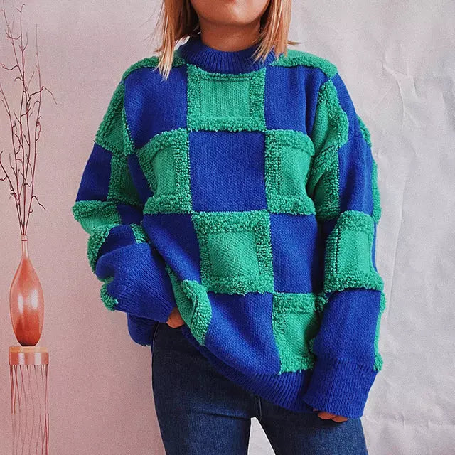 Drune | Patchwork Freizeitpullover