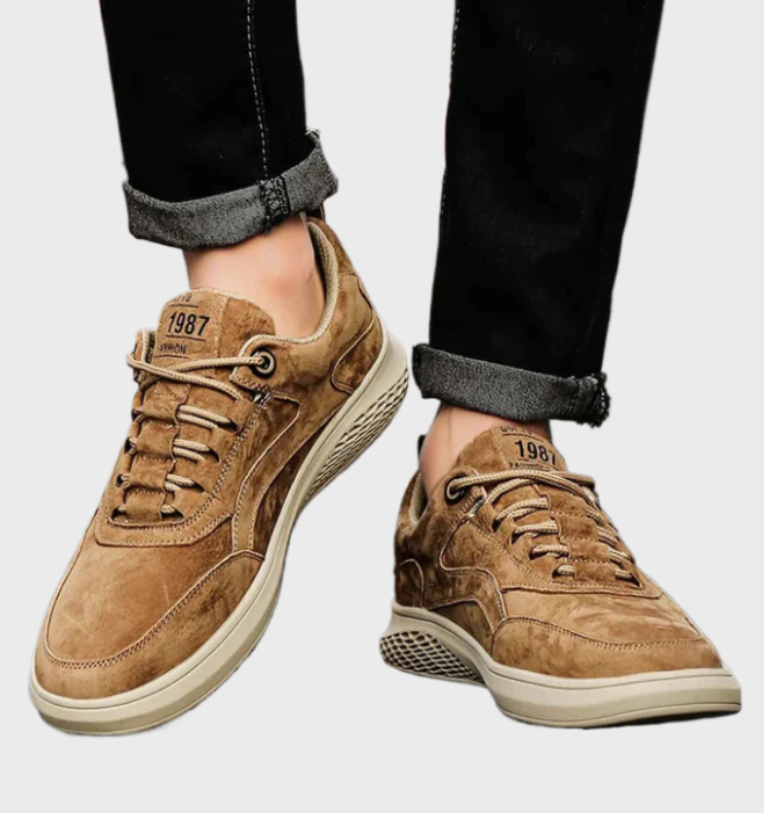 Drune | Strapazierfähige Sneakers aus Echtem Leder