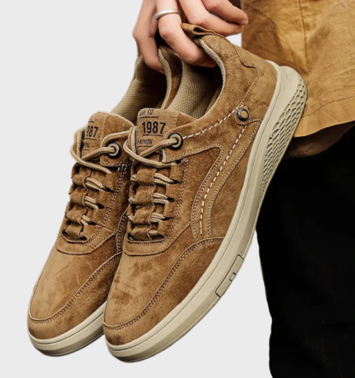 Drune | Strapazierfähige Sneakers aus Echtem Leder