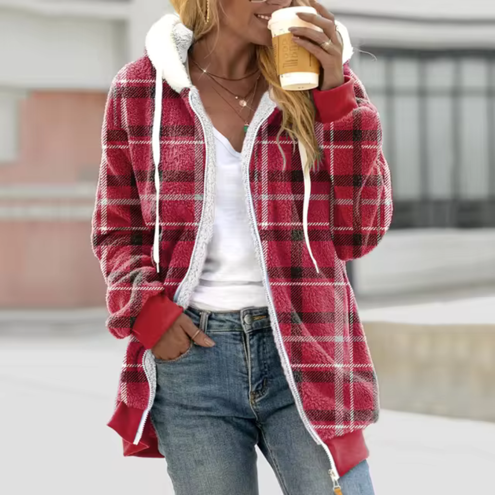 Drune | Lange dicke Freizeitjacke