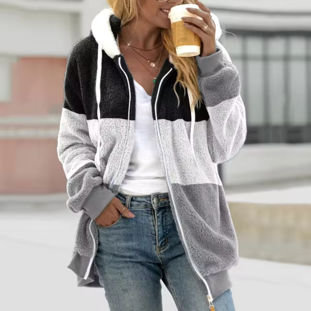 Drune | Lange dicke Freizeitjacke