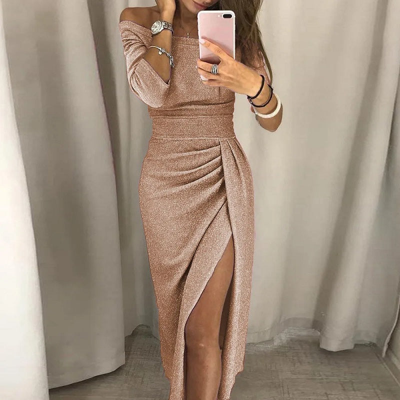 Drune | Elegantes Partykleid mit Offenem Ausschnitt