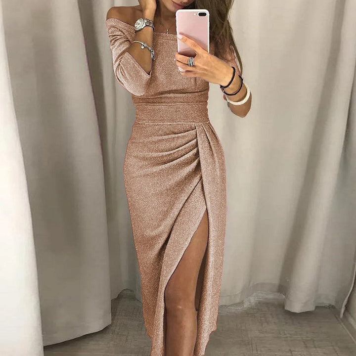 Drune | Elegantes Partykleid mit Offenem Ausschnitt