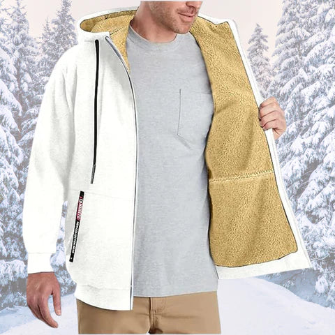 Drune | Kapuzenpullover mit Reißverschluss aus Fleece