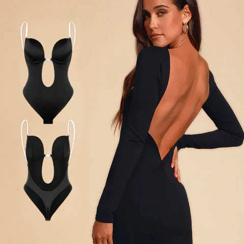 Drune | nahtloser Bodyshaper mit offenem Rücken