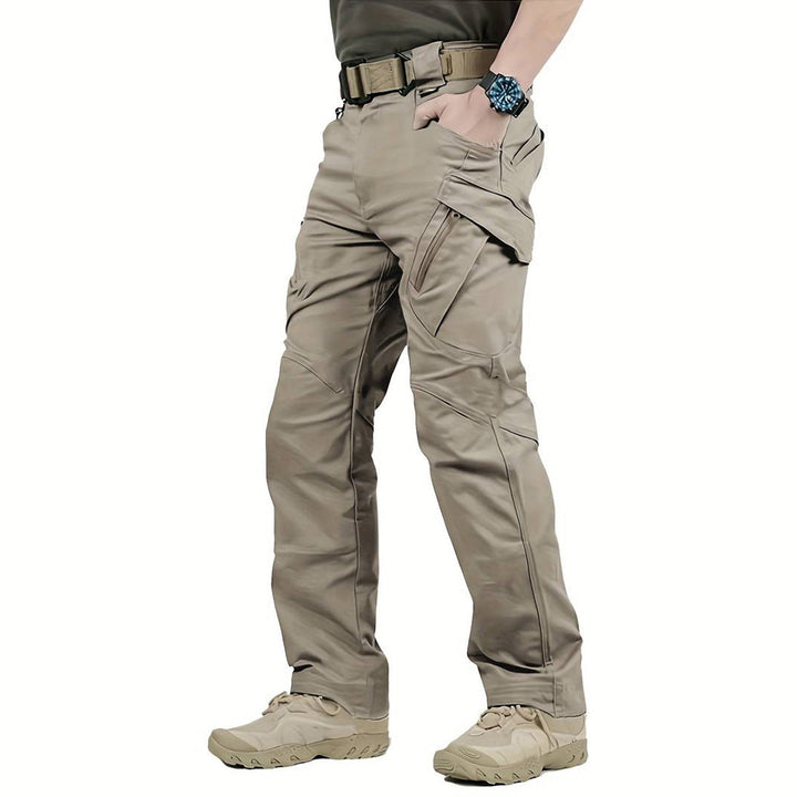 Drune | Tactical Cargo Hose - Robuste Outdoorhose mit Reißverschlusstaschen & Stretch für Arbeit, Wandern & Abenteuer