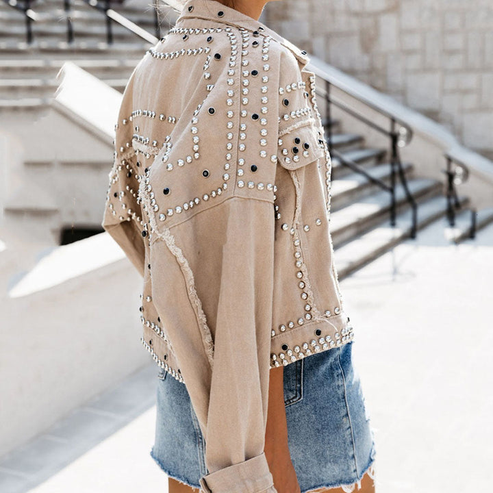 Drune | Herbstjacke mit Nieten