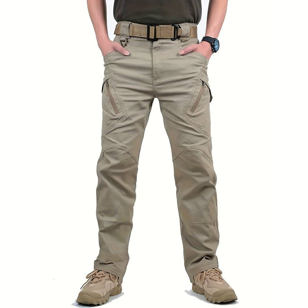 Drune | Tactical Cargo Hose - Robuste Outdoorhose mit Reißverschlusstaschen & Stretch für Arbeit, Wandern & Abenteuer