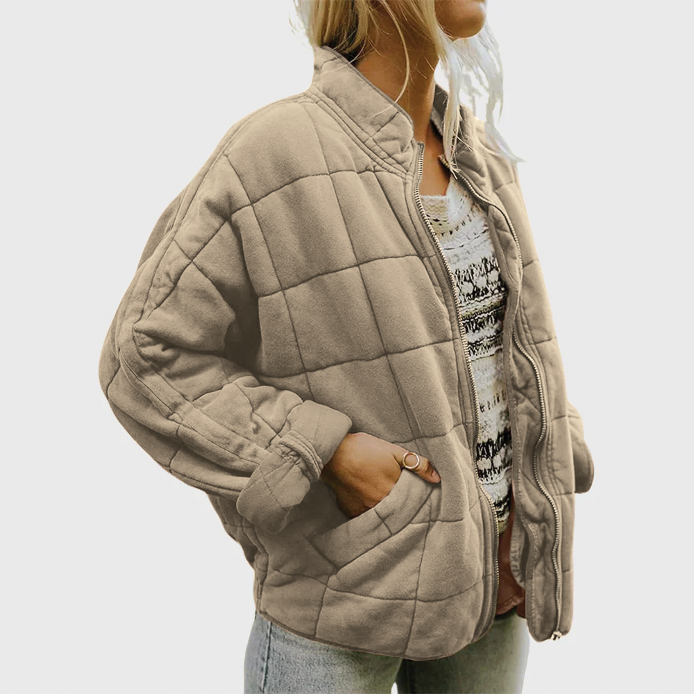 Drune | Gestepptes Zip-Jackett