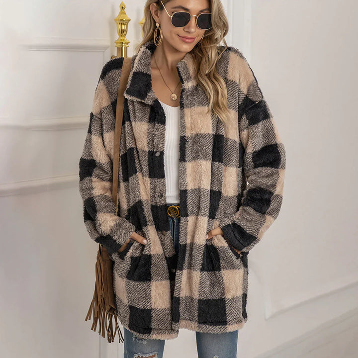 Drune | Bequeme karierten Jacke