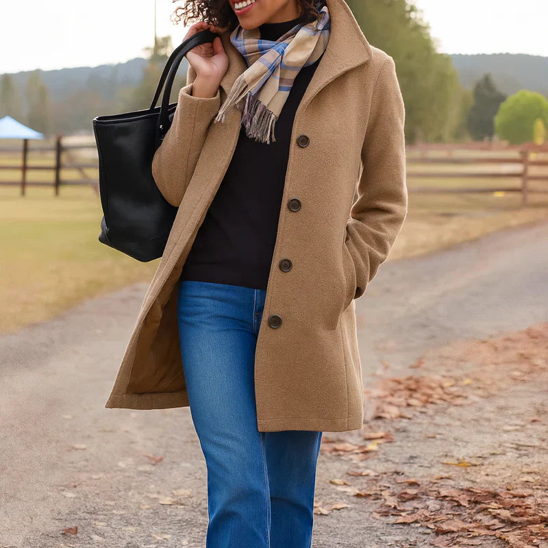 Drune | Klassische Mittelange Knopfjacke