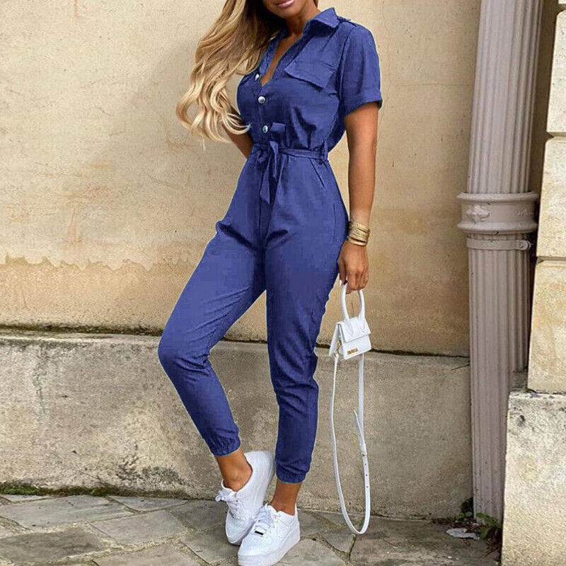 Drune | Jumpsuit mit Frisur Upgrade deine Sommergarderobe mit unserem stylischen Jumpsuit mit Frisur