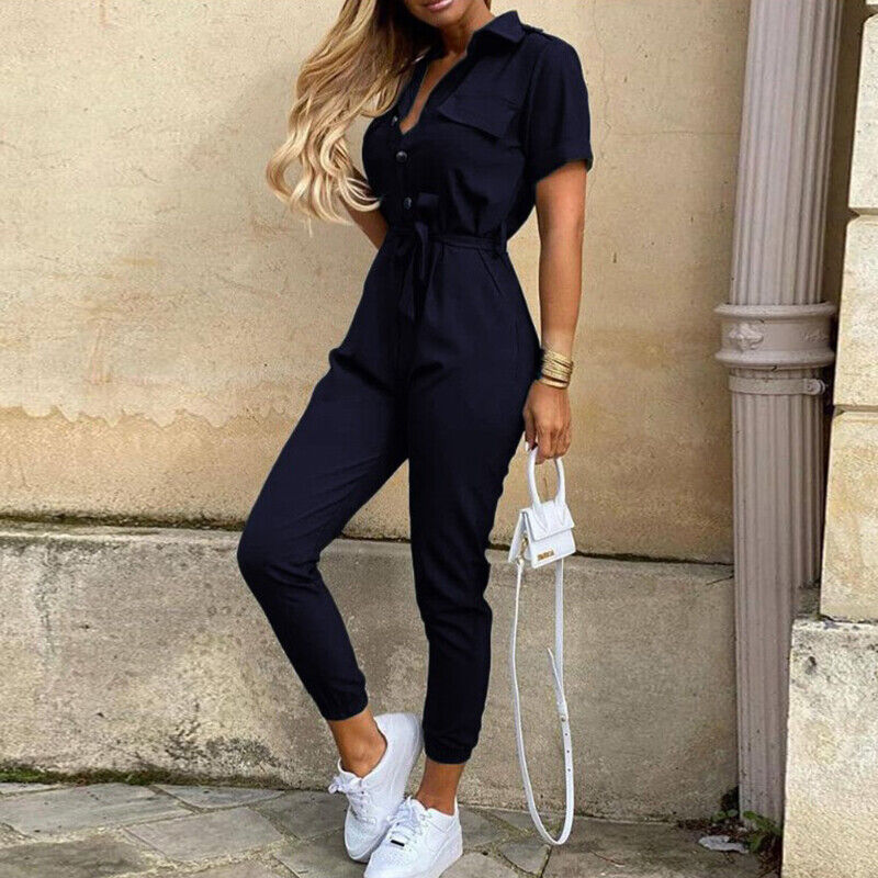 Drune | Jumpsuit mit Frisur Upgrade deine Sommergarderobe mit unserem stylischen Jumpsuit mit Frisur