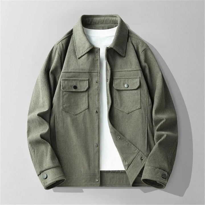 Drune | Cordjacke mit verstellbaren Bündchen