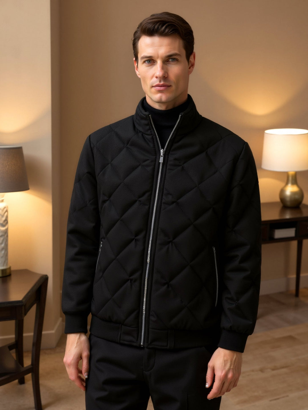 Drune | Klassische Winter Steppjacke