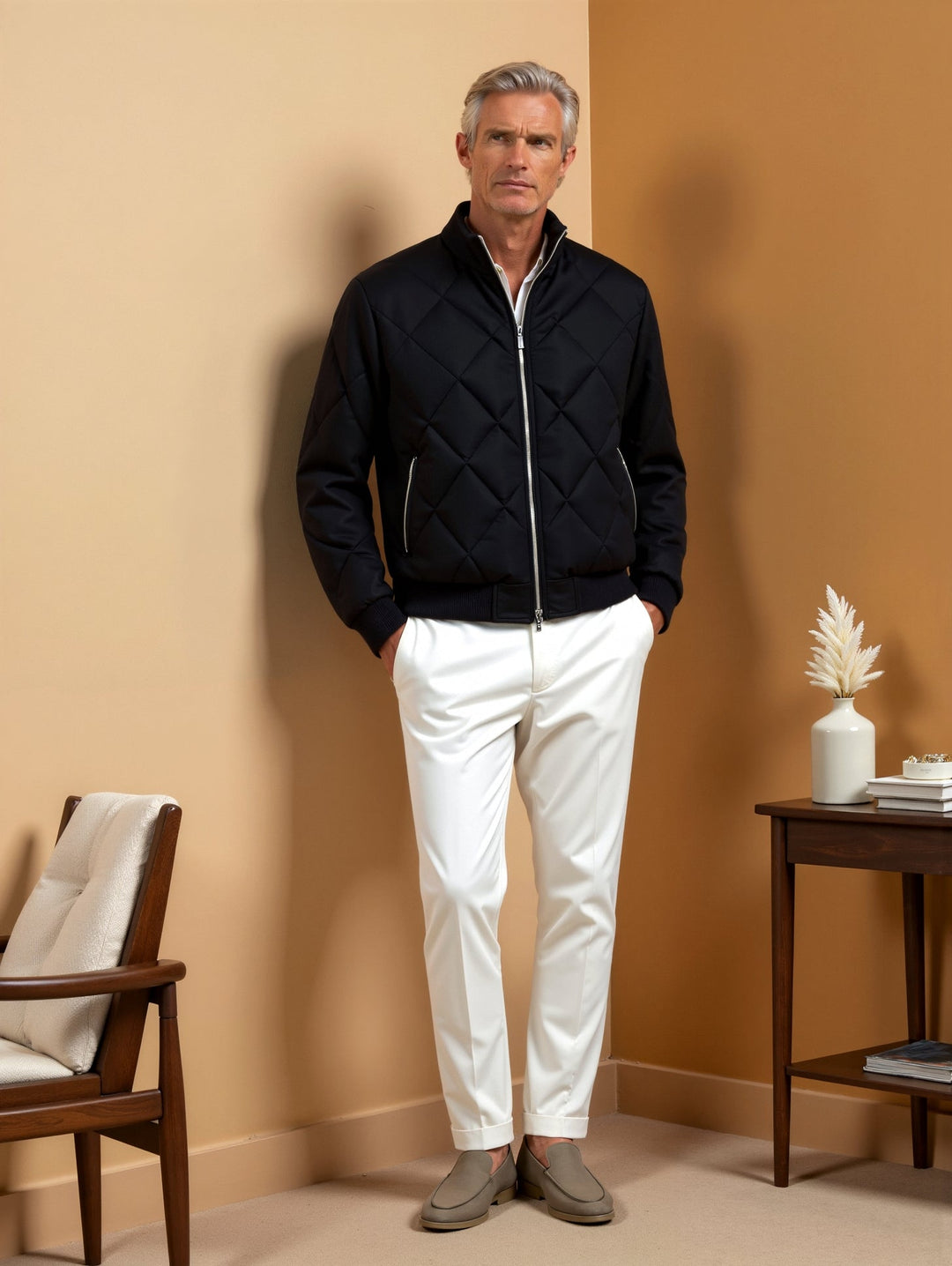 Drune | Klassische Winter Steppjacke